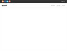 Tablet Screenshot of agreedo.com